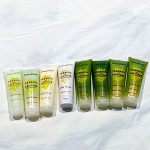 Body wash, conditioner, shampoo, body lotion